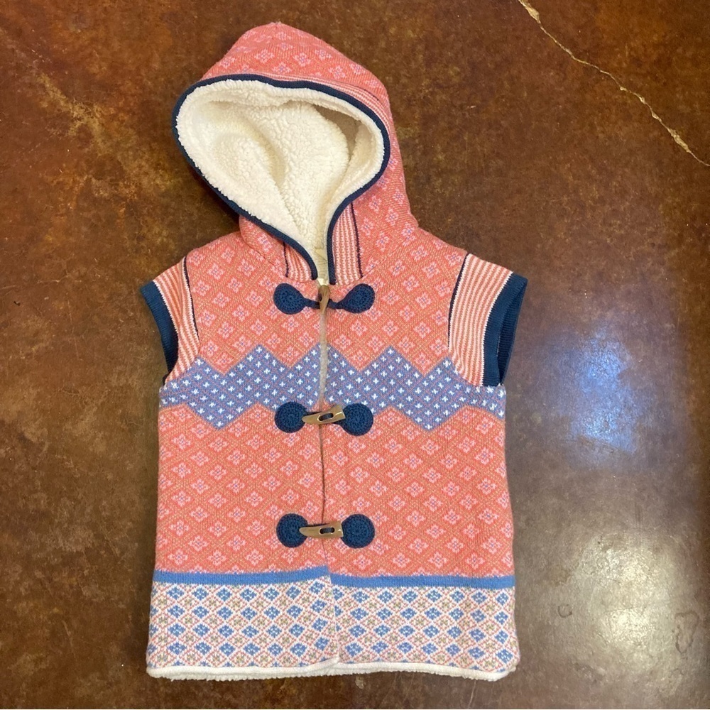Matilda Jane Warm Hugs Sherpa Sweater Vest Hooded